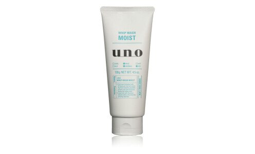 SHISEIDO UNO Whip Wash (Moist) — пенка для умывания для мужской кожи