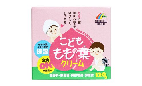 UNIMAT RIKEN Kids Peach Leaf Cream — детский крем