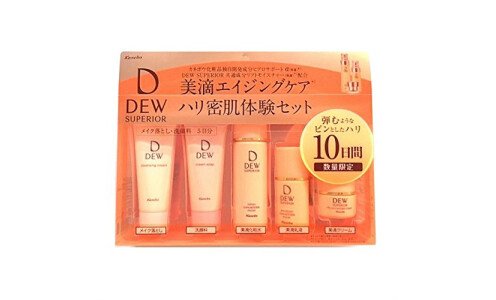 KANEBO Dew Superior Trial Set — мини набор антивозрастного ухода